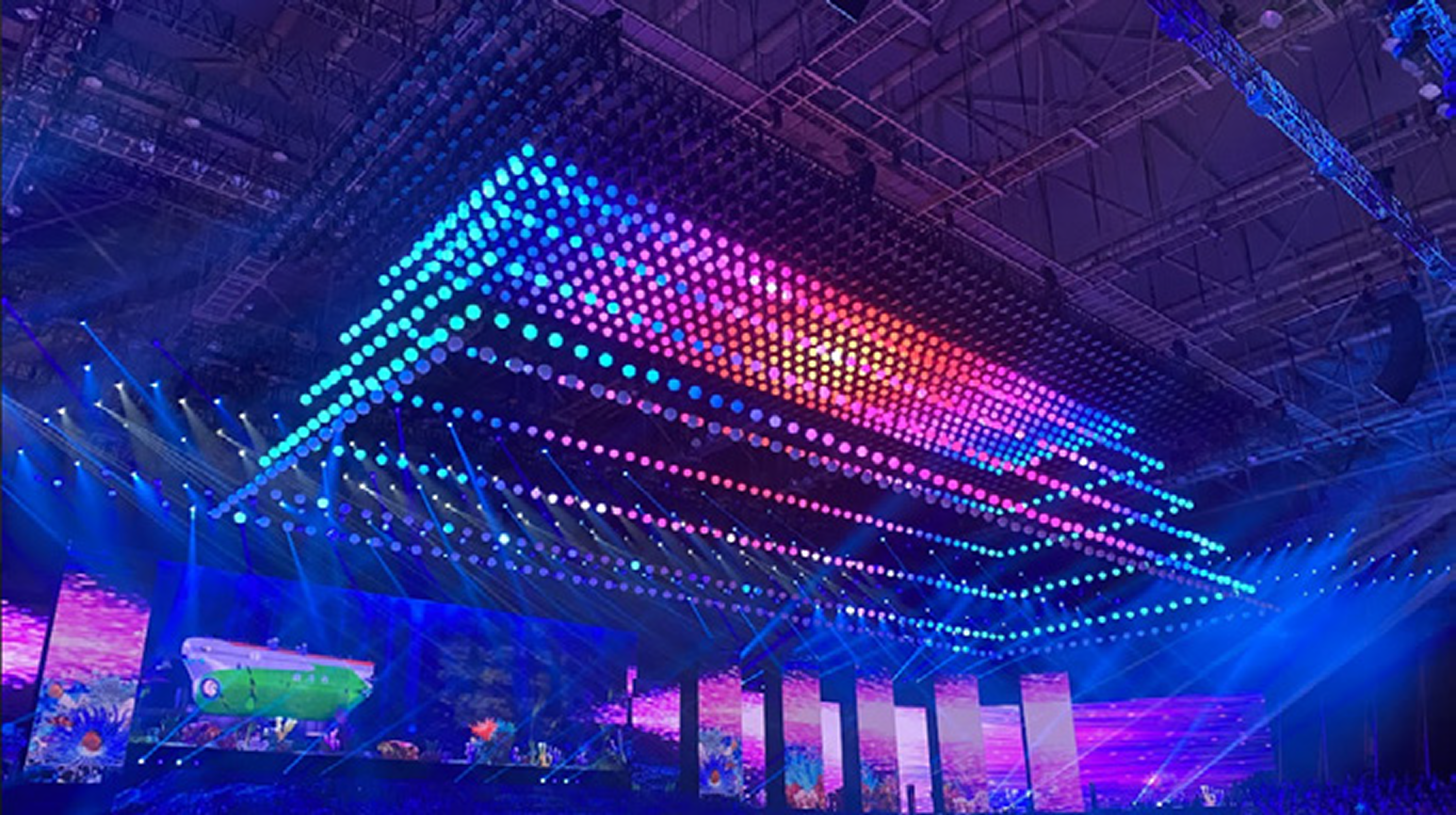 Kinetic Ceiling Installations