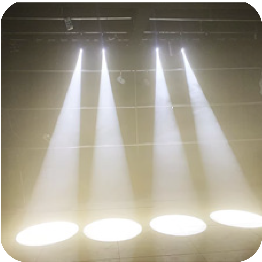 Profile LED 200W — effect