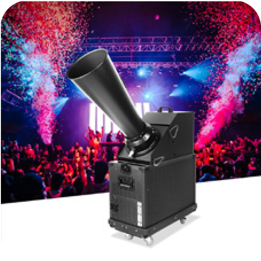 CO2 Confetti Blaster — effect
