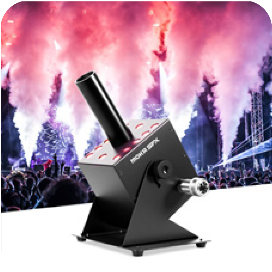 CO2 Jet with LED 12 LED CO2 Jet Gas Column Carbon Dioxide — effect