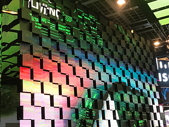 Kinetic LED Screen